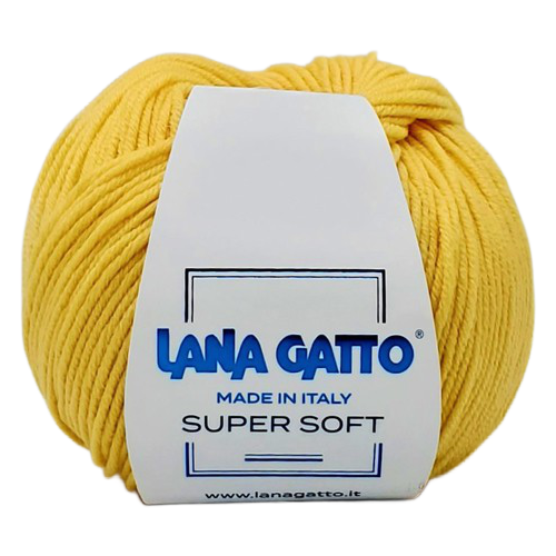 Пряжа Lana Gatto Super Soft, 100 % мериносовая шерсть, 50 г, 125 м, 1 шт., 10083 125 м