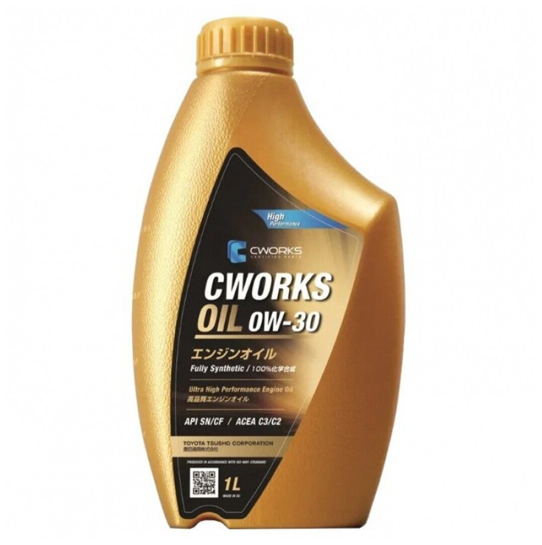 CWORKS OIL 0W-30 C3, 1L Масло моторное (Оригинал)