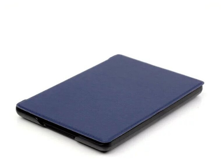 Чехол-обложка MyPads для электронной книги Amazon Kindle Touch/ Kindle 8 (2016) на пластиковой основе с магнитной застежкой синий