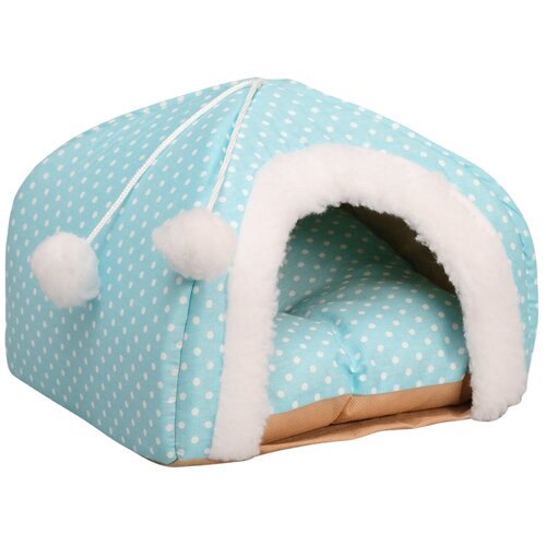 Домик для малышей, 30 х 30 х 25 см, голубой