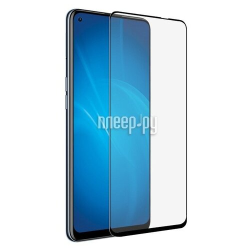 Закаленное стекло DF для Realme 8 / 8 Pro Full Screen Full Glue Black Frame rmColor-14 закаленное стекло df для realme 10 pro 5g 3d full screen black frame rmcolor 26