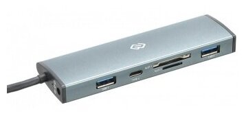 Стыковочная станция Digma HUB-2U30СCR-UC-G