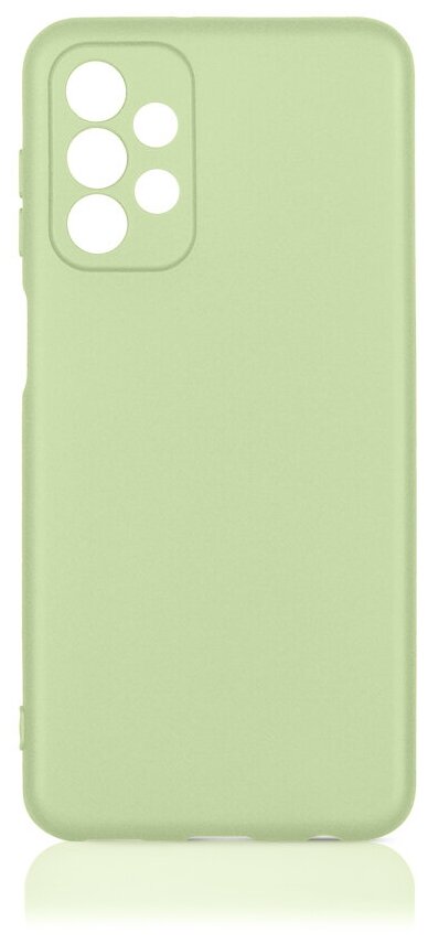 Силиконовый чехол DF для Samsung Galaxy A23, sCase-137, светло зеленый