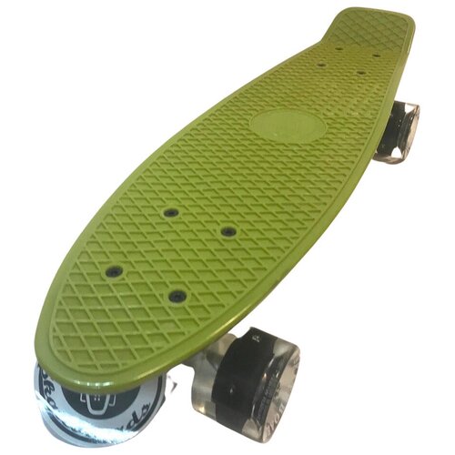 Penny Board / Пенни Борд 22 Хаки на светящихся колесах