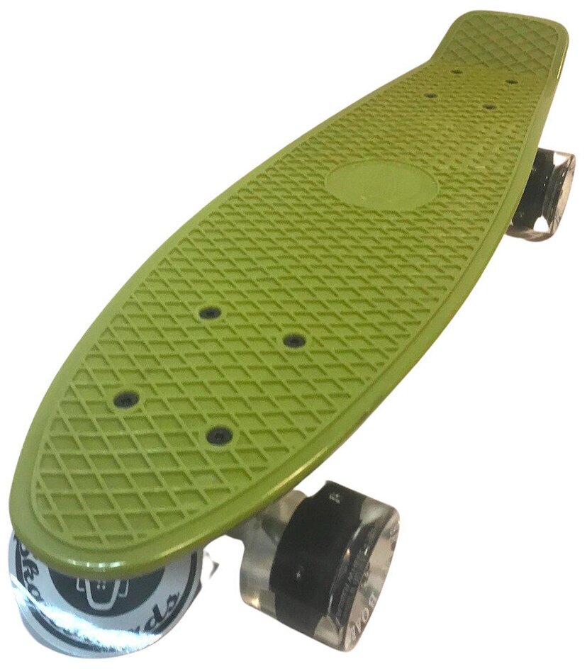 Penny Board / Пенни Борд 22 Хаки на светящихся колесах