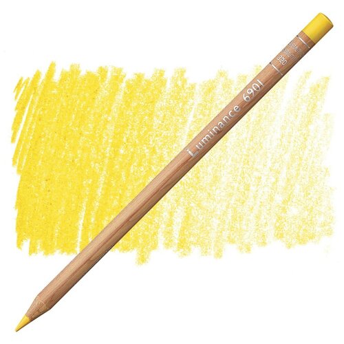 Цветные карандаши Caran d`Ache Карандаш цветной Caran d’Ache Luminance 6901, 820 Висмут желто-золотой
