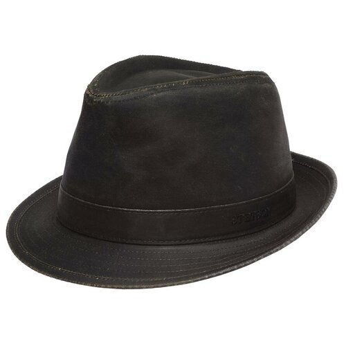 фото Шляпа stetson арт. 1131101 trilby cotton (коричневый), размер 61