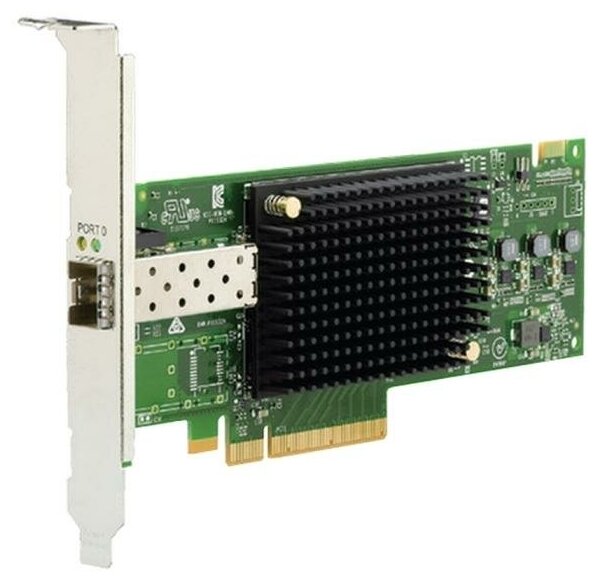 Сетевой адаптер Broadcom Emulex LPe31000-M6 Gen 6 (16GFC), 1-port, 16Gb/s, PCIe Gen3, Upgradable to 32GFC