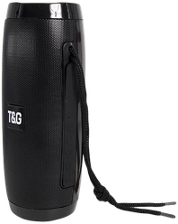 Портативная акустика T&G TG157 RU, 10 Вт, черный