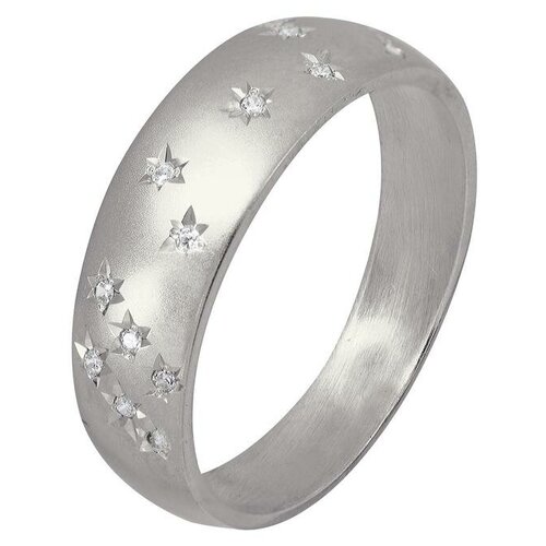 фото Кольцо "звёздное небо" посеребрение, размер 16 сима-ленд