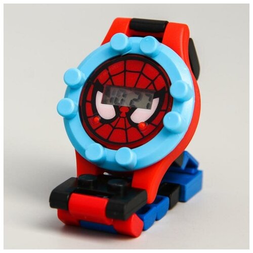 Наручные часы RECOM, голубой, голубой детские наручные электронные часы со светодиодным проектором и скакалка человек паук