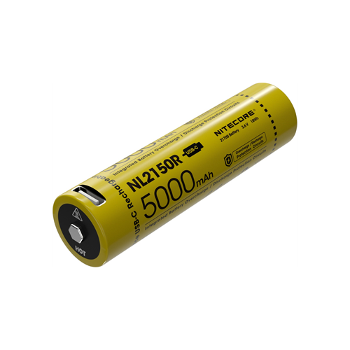 Аккумулятор Nitecore NL2150R TYP-C 21700 3.6V 5000mAh 5A