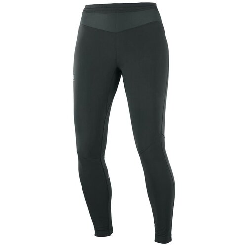 фото Тайтсы беговые salomon xa warm tight w black/nocturne (us: l)