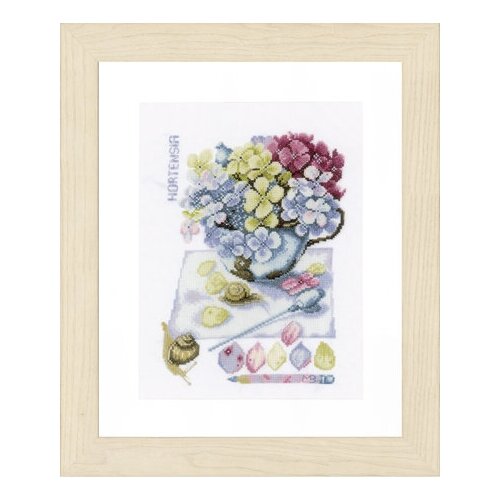 фото Набор для вышивания lanarte pn-0154329 hortensia