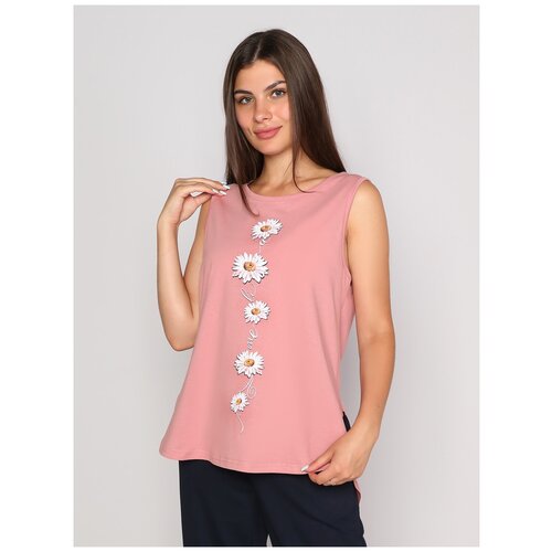 фото Майка margo, размер 54, пудровый