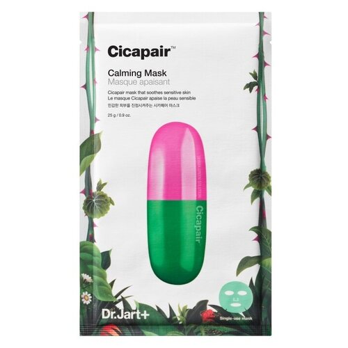 Успокаивающая тканевая маска dr. jart 1шт Cicapair Mask