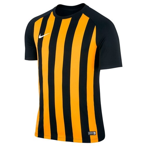 Футбольная футболка NIKE для мальчиков, размер S(128-137), черный, желтый