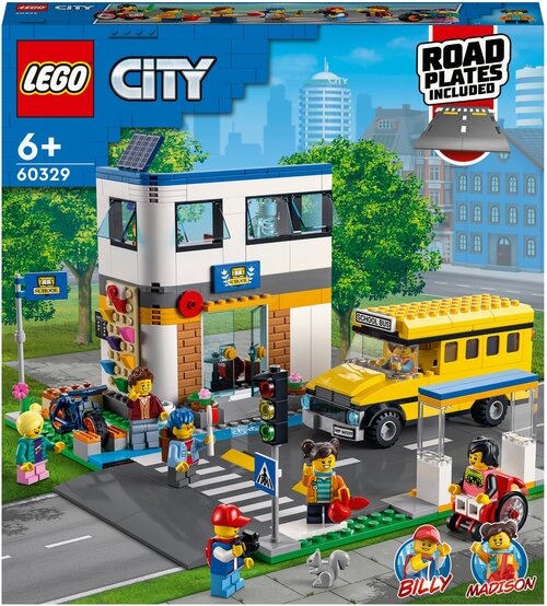 Конструктор LEGO City Community 60329 День в школе, 433 дет.