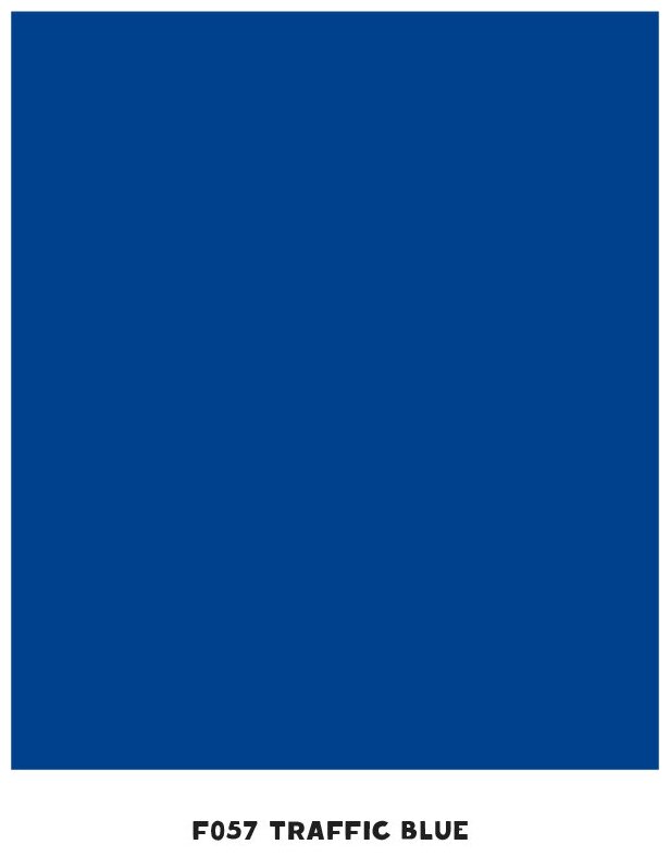 Самоклейка глянцевая Оракал 641G 057 traffic blue (трафик синий) 1х0,5 м