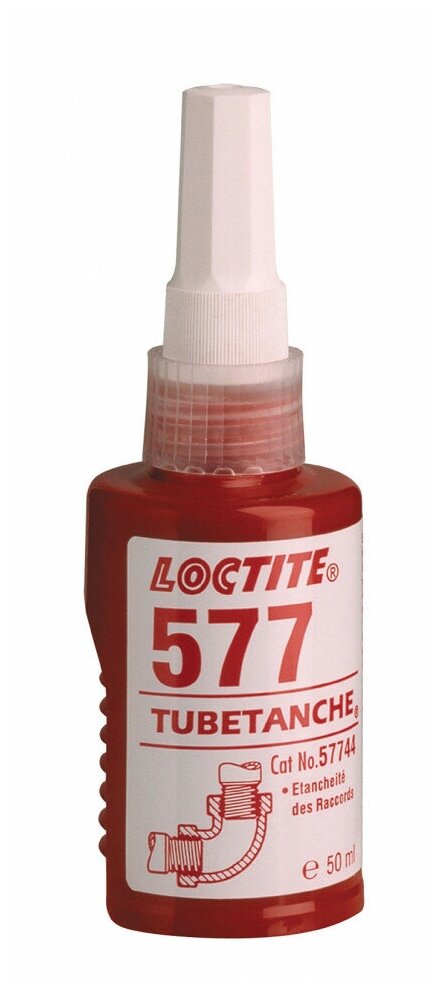 LOCTITE 577 50ML Уплотнитель резьбовой гелеобразный для неактивных металлов 50 мл /12/