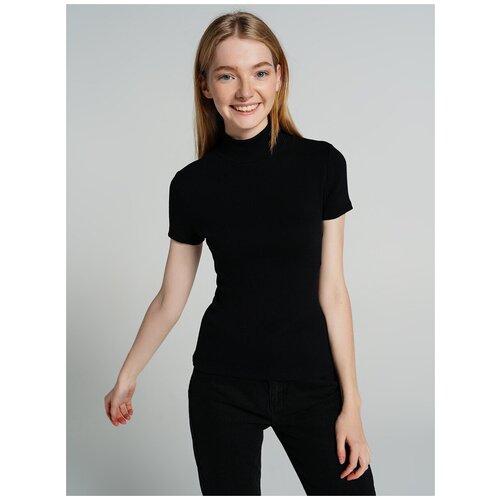 фото Футболка с кор.рукавом твое 76395 размер s, черный, women