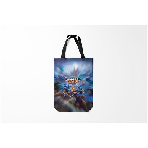 фото Сумка-шоппер / 31х42 см / геймерам / mobile legends bang z burnettie