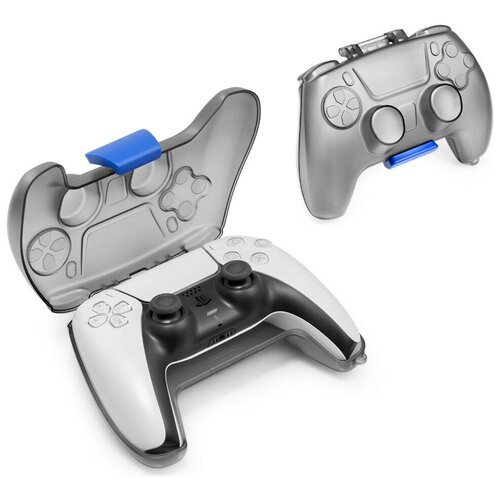 Чехол Tomtoc Controller Case для Sony PS5, Прозрачно-черный