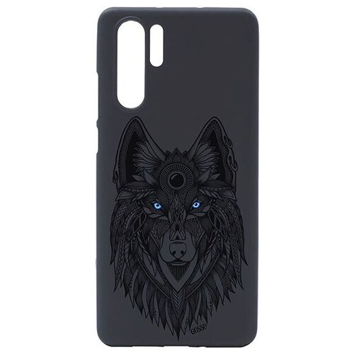 Ультратонкая защитная накладка для Huawei P30 Pro с принтом Grand Wolf ультратонкая защитная накладка для huawei p30 pro с принтом grand wolf