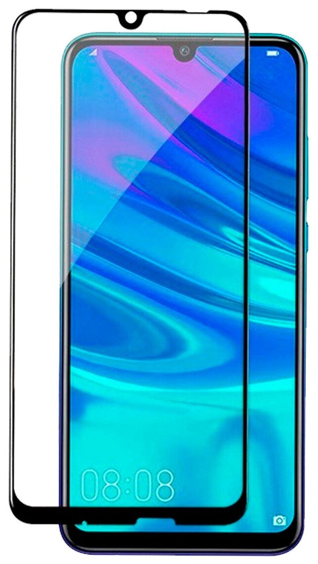 Защитное стекло 9D 9H полная проклейка с рамкой для Honor 10I/ Honir 10 lite / Huawei P Smart 2019