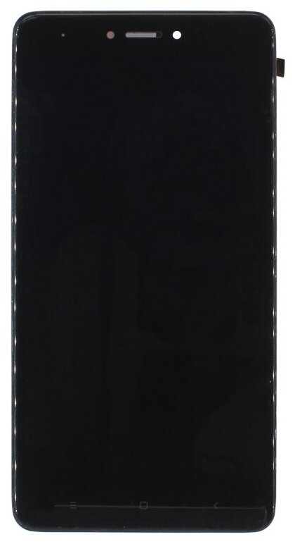 Дисплей для Xiaomi Redmi Note 4 Global Version модуль с рамкой и тачскрином (черный)