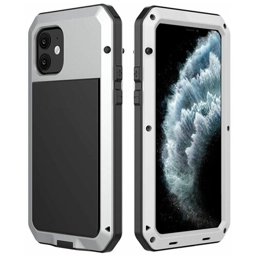 фото Бронированный противоударный чехол taktik extreme для iphone 11, красный нет бренда