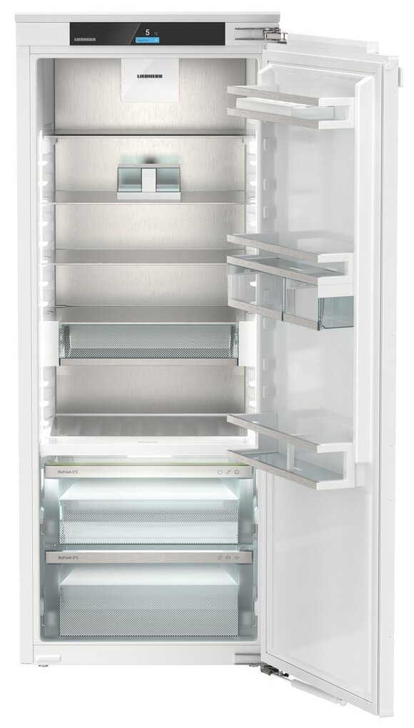 Встраиваемый холодильник LIEBHERR/ EIGER, ниша 140, Prime, BioFresh, без МК, door-on-door - фотография № 2