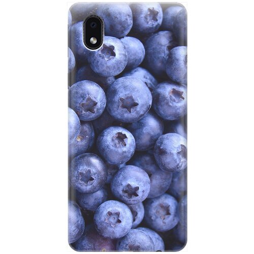 фото Силиконовый чехол на samsung galaxy a01 core / m01 core / самсунг а01 кор с принтом "ягодки" gosso