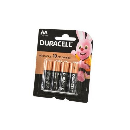 Элемент питания DURACELL LR6 BL4 арт.15595 (4 шт.)