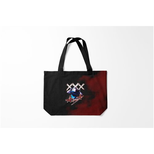 фото Сумка-шоппер / 46х35 см / рок / алиса xxx burnettie