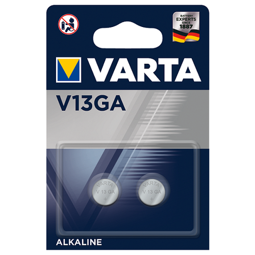 Элемент питания VARTA V13GA (LR44/ SR44/ V357/ AG13) бл 2