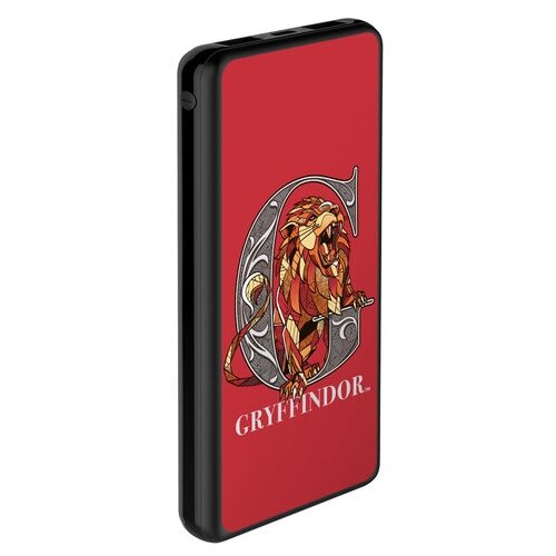 Внешний АКБ 10000 mAh 2 USB 1 MICRO 21A Li-pol черный HP Gryffindor 02 Deppa 301162 139000₽