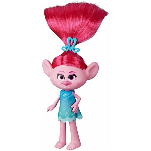 Кукла Стильная Розочка 22 см Мировой тур Тролли Trolls