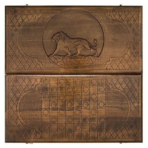 Нарды резные, деревянные 