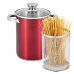 Кастрюля для спагетти и овощей MercuryHaus 4.3 л MC-6038 - изображение