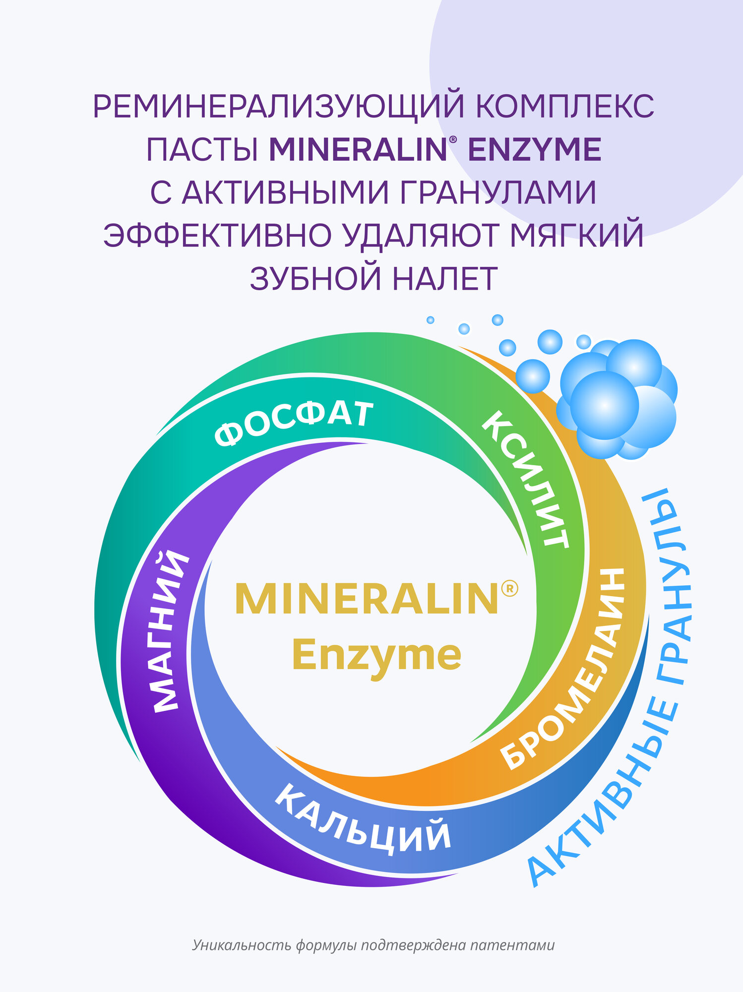 Зубная паста R.O.C.S. Сенсационное отбеливание, 60 мл — фото 1