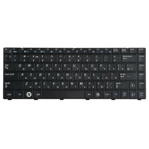 Клавиатура для ноутбука Samsung R513, R515, R518, R520, R522, черная, гор. Enter