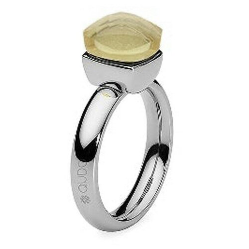 Кольцо Qudo, желтый кольцо qudo размер 16 5 серебряный
