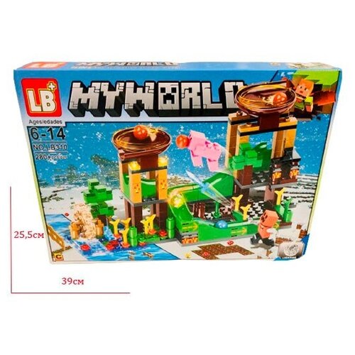 конструктор my world nolb551 Конструктор My World 280 деталей