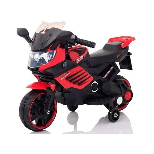 Мотоцикл на аккум. со свет/звук эффектами, цвет: красный , арт. X-168