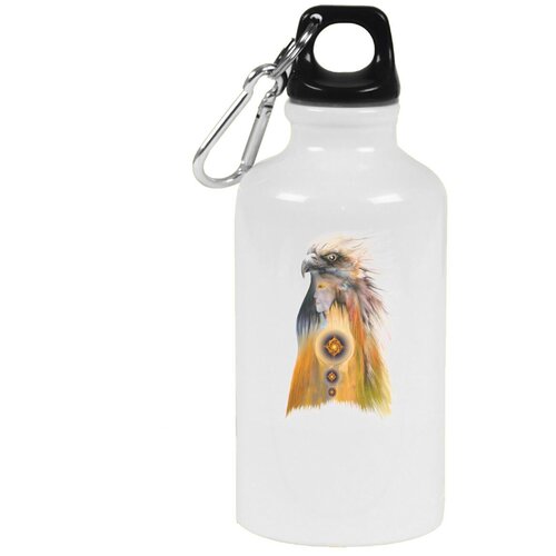 Бутылка с карабином CoolPodarok Птица