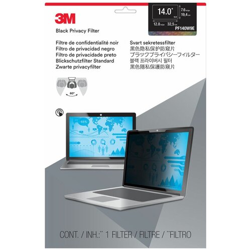 Экран защиты информации для ноутбука 3M PF140W9E (7100207875) 14