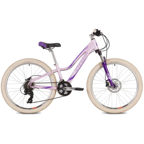 фото Подростковый велосипед stinger galaxy pro 24, год 2021, ростовка 11, цвет розовый