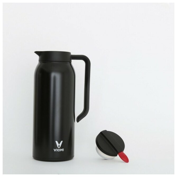 Термос Xiaomi Viomi Steel Vacuum Pot 1.5L черный - фотография № 7