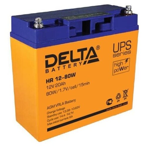 Аккумуляторная батарея Delta HR 12-80 W